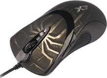 Gamingowa mysz laserowa A4Tech XGame EVO X747 Brown Fire