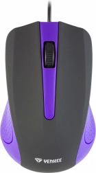 Przewodowa mysz USB z gumowaną powierzchnią