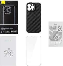 Baseus magnetyczne etui do iPhone 14 Pro czarne