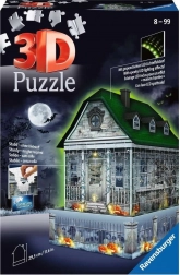Ravensburger 3D puzzle nawiedzony dom z efektem świecenia 216 elementów