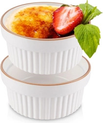 Porcelanowe kokilki do zapiekania 11 cm, 275 ml, 2 szt.