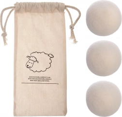 Wełniane kulki do suszarki 7 cm, 3 szt.