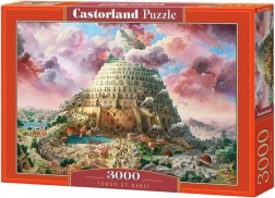 Puzzle 3000 elementów Wieża Babel