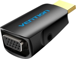 Adapter HDMI do VGA Vention AIDB0 z portem audio 3,5 mm