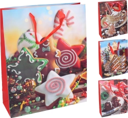 Bożonarodzeniowa torba prezentowa duża