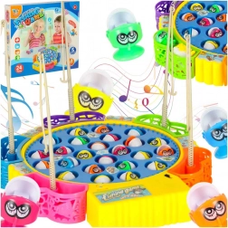 Rodzinna gra w łowienie rybek, 24 rybki, 1–5 graczy