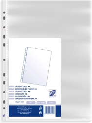 Koszulka A4 z polipropylenu z eurozawieszką, fakturowana (krupkowa) powierzchnia 40 µm