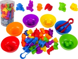 Montessori edukacyjna gra do nauki liczenia – Zwierzęta z zoo