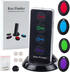 Bezprzewodowy lokalizator kluczy 4w1 z pilotem