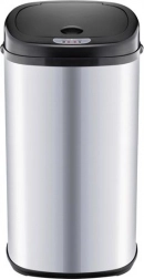 Bezdotykowy kosz na śmieci ze stali nierdzewnej