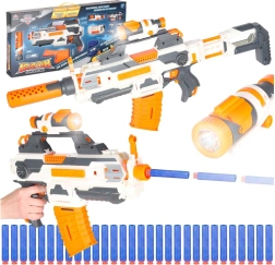 Modułowy piankowy blaster 4 w 1 z 30 strzałkami