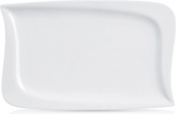 Porcelanowy talerz do serwowania MONA 28 × 18 cm