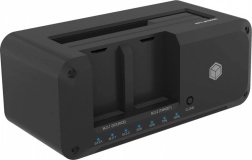 Stojak do klonowania IB-2924MSCL-C31 Docking & CloneStation 1x 2,5"/3,5" na 1x M.2 NVMe