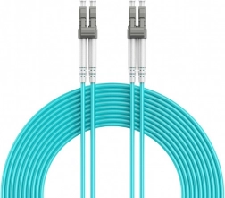 Kabel optyczny wielomodowy duplex OM4 50/125, LC/LC, 3m