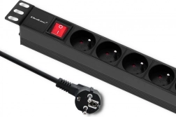 Listwa zasilająca rack 1U Qoltec