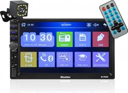 Radio samochodowe BC9000 2DIN 7 cali RDS USB microSD 4x50W z kamerą cofania