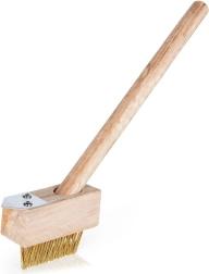 Szczotka do chwastów z metalowym skrobakiem 35 cm