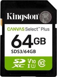 Karta pamięci SD 64GB Canvas Select Plus Gen3 100MB/s