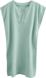 Muślinowe ponczo mommy mint L/XL