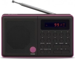 Radio Pliszka USB FM czarne