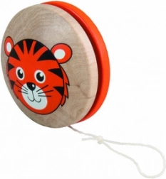 Detoa drewniane jo-jo Tygrysik pomarańczowe