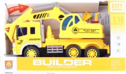 Koparka na baterie z efektami dźwiękowymi i świetlnymi