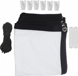 Ekran projekcyjny 120 cali Maclean z czarną ramką