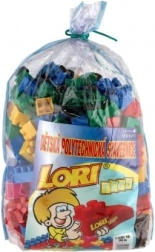 Klocki konstrukcyjne Lori 300 plastikowe, 300 szt. w worku