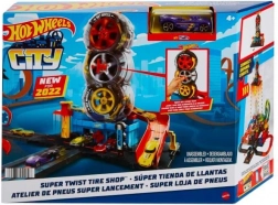 Hot Wheels Miasto Super Twist Neułączony Serwis Opon