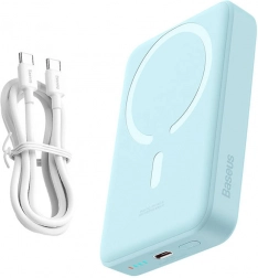 Mini powerbank Baseus 10000mAh USB-C 30W niebieska