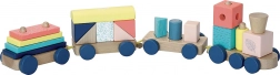 Kolorowy drewniany pociąg Vilac
