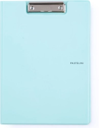 Teczka dwuskrzydłowa A4 plastik Pastelini zielona