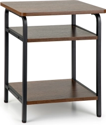 Trzypoziomowy loftowy stolik kawowy