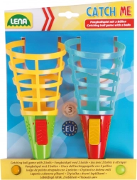 Zabawna gra Catch Ball z plastikowymi piłeczkami