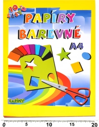 Kolorowe papiery A4 180 g/m², 10 arkuszy
