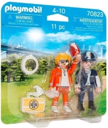 Playmobil Duo Pack Lekarz Pogotowia i Policjantka