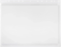 Przezroczysta okładka na dokumenty z zawieszką euro PVC