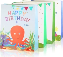 Torba prezentowa ze zwierzętami 24 cm x 18 cm