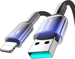 Joyroom kabel ładujący USB‑A do Lightning 3A 1,2 m czarny