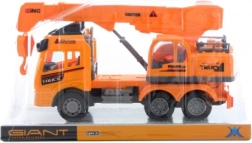 Plastowy żuraw samochodowy na napęd cierny