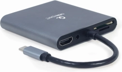 Hub USB‑C 6 w 1 z HDMI, VGA, USB 3.0, czytnikiem kart, audio i Power Delivery
