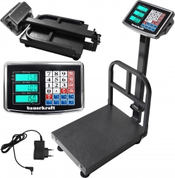 Elektroniczna waga platformowa 200 kg z LCD do magazynu i sklepu