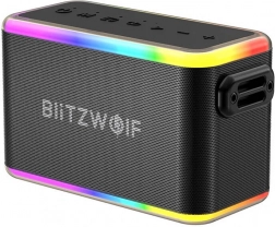 Bezprzewodowy głośnik Blitzwolf z podświetleniem RGB 80W