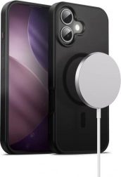 Hybrydowe etui Frost Mag Cover do iPhone 17 z MagSafe – czarne