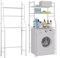 Praktyczna łazienkowa półka nad pralką