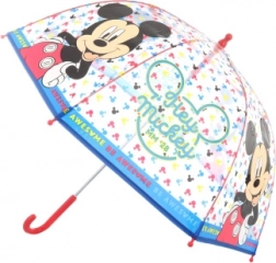 Przezroczysty parasol manualny MICKEY