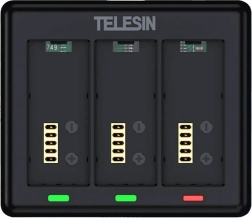 Ładowarka Telesin do 3 akumulatorów GoPro HERO 13