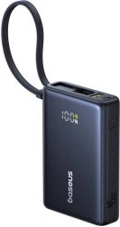 Powerbank Baseus PicoGo z wyświetlaczem cyfrowym 10000 mAh 45 W czarny