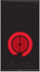 Szklana ceramiczna płyta grzewcza Domino z DirectSelect i PowerBoost