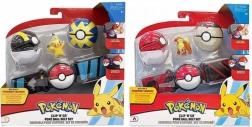 POKÉMON Clip 'N' Go pasek z Poké Ballami i figurką